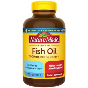 Recopilacion De Nature Made Omega 3 Aceite De Pescado 300 Capsulas Tabla Con Los Diez Mejores